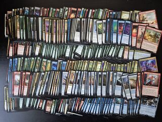 Ca. 720x Magic: The Gathering kaarten